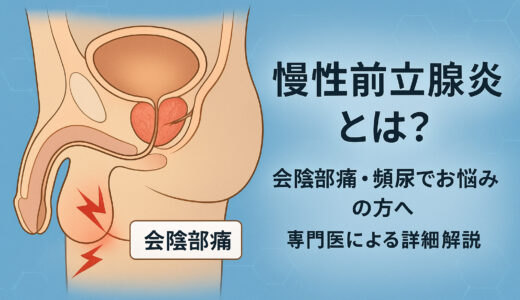 慢性前立腺炎とは？会陰部痛・頻尿でお悩みの方へ - 専門医による詳細解説