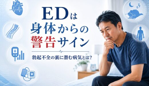 ED(勃起不全)は身体からの警告サイン ― 隠れた病気を見逃さないために